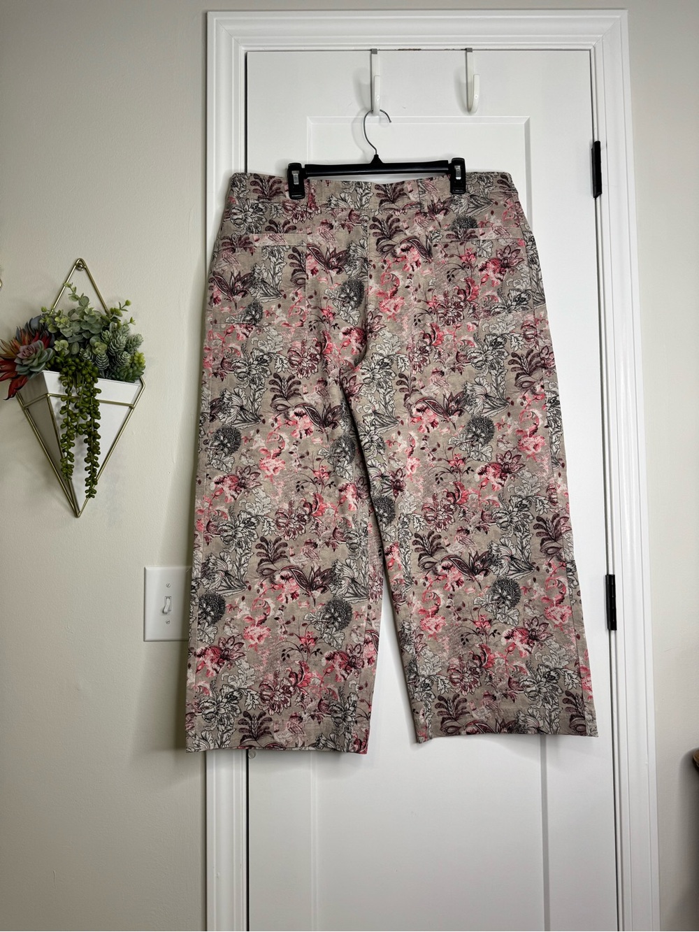 Chico’s Brushed Cotton Wide Leg Pants